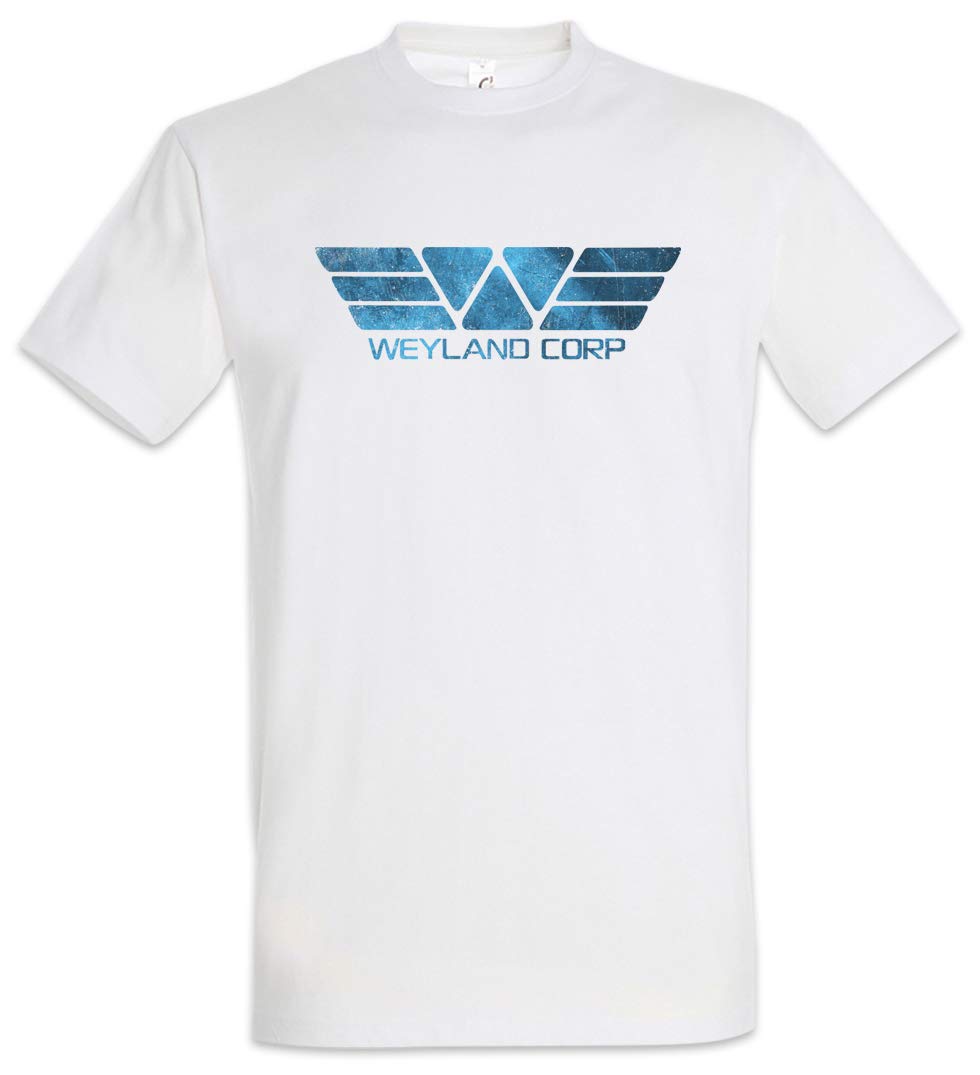 Urban Backwoods Men's White Weyland Corporation Ii T-Shirt Size 4XL