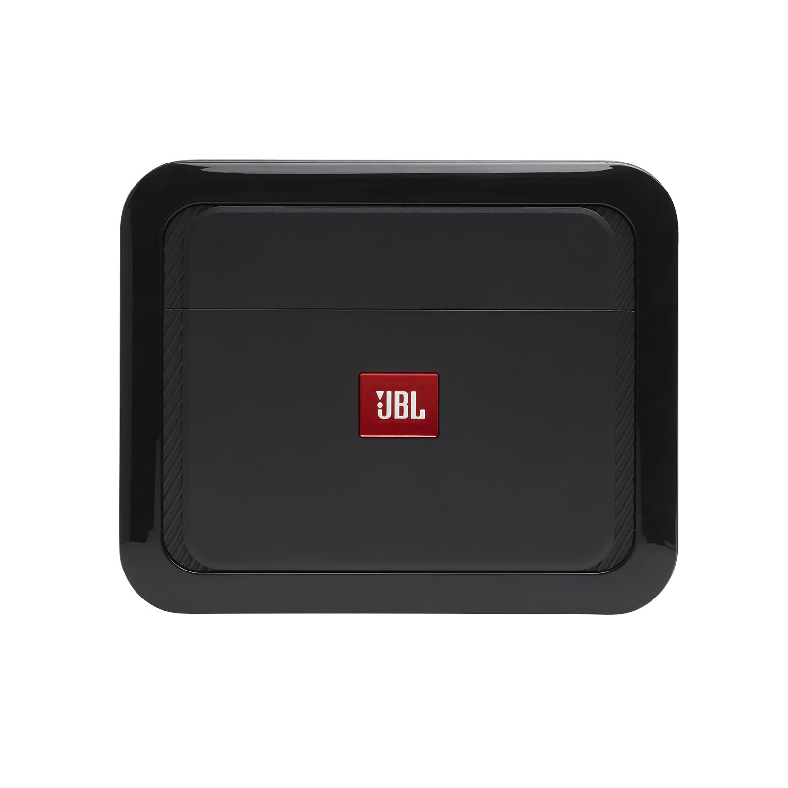 JBL Stage A6004 Amplificador de Coche 4 Canales Class-AB 60 W RMS ×4 @ 4 Ω, 280 W Pico, 2 Ω Estable, 20 Hz–20 kHz, filtros Pasa-Alto/bajo Variables, Refuerzo de Graves, diseño Compacto