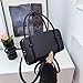 Fashion Genuine Leather Handbag, Brown, Classic Rectangular Crossbody Purse with Top Handle