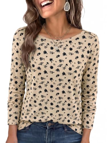 Boat Neck Long Sleeve Shirt