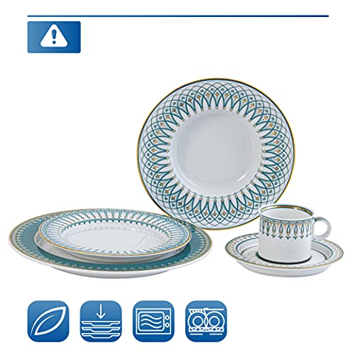 Minh Long Porcelain Dinnerware Set (GRE, Multi-size - Set of 12) - Image 6