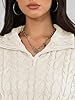 Trendy Queen Women's Oversized Sweaters Cable Knit... #4