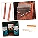 Levemolo Practical Kalimba Bridge for Kalimba Lovers Wooden Bridge Replacement for Thumb Piano