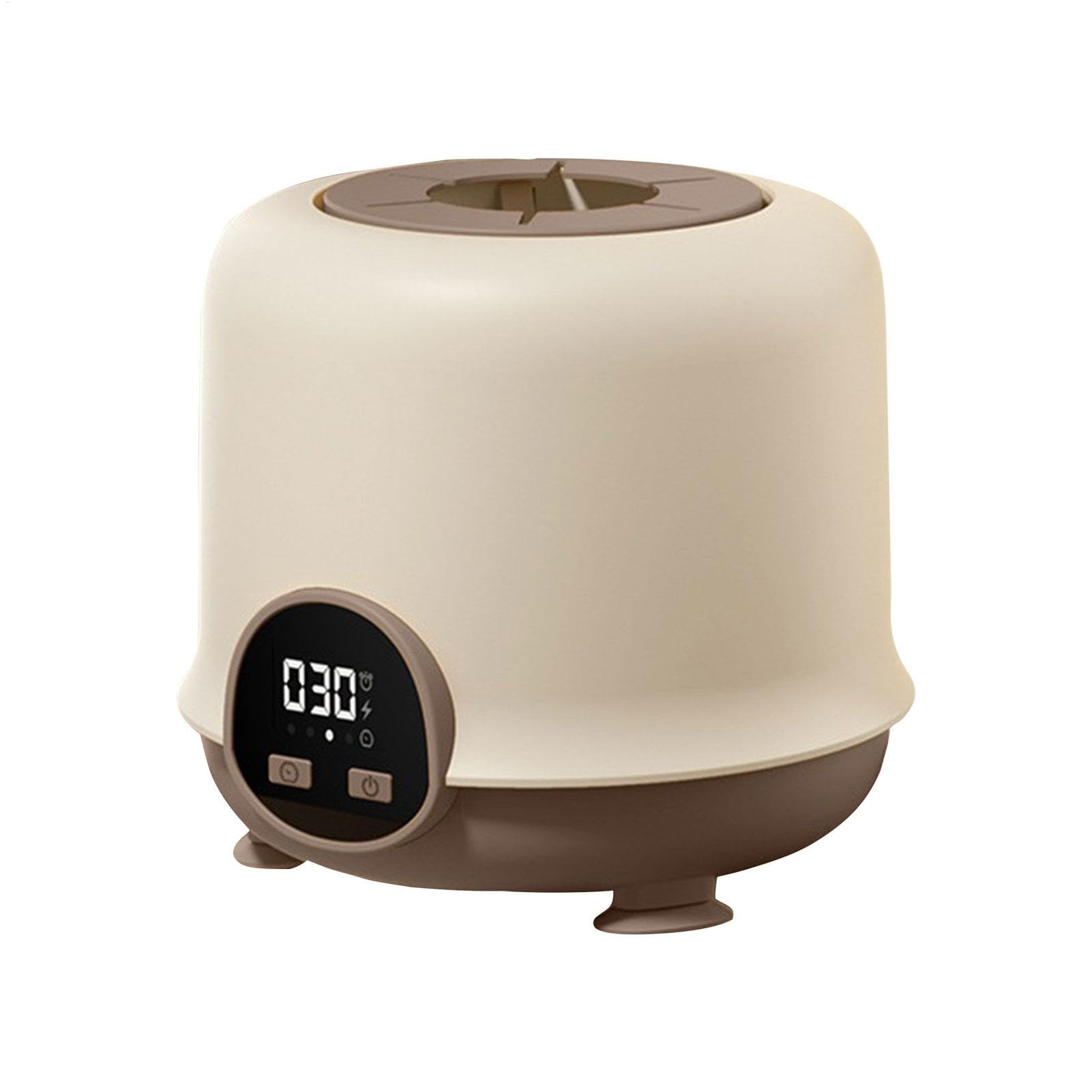 Electric Baby Milk Shaker, Automatic Bottle Mixer, Low Noise 360° Bidirectional Stirring, LED Display, (6.02x5.71x5.71 inches), Ideal for Formula Mixing, Anti-Bloating