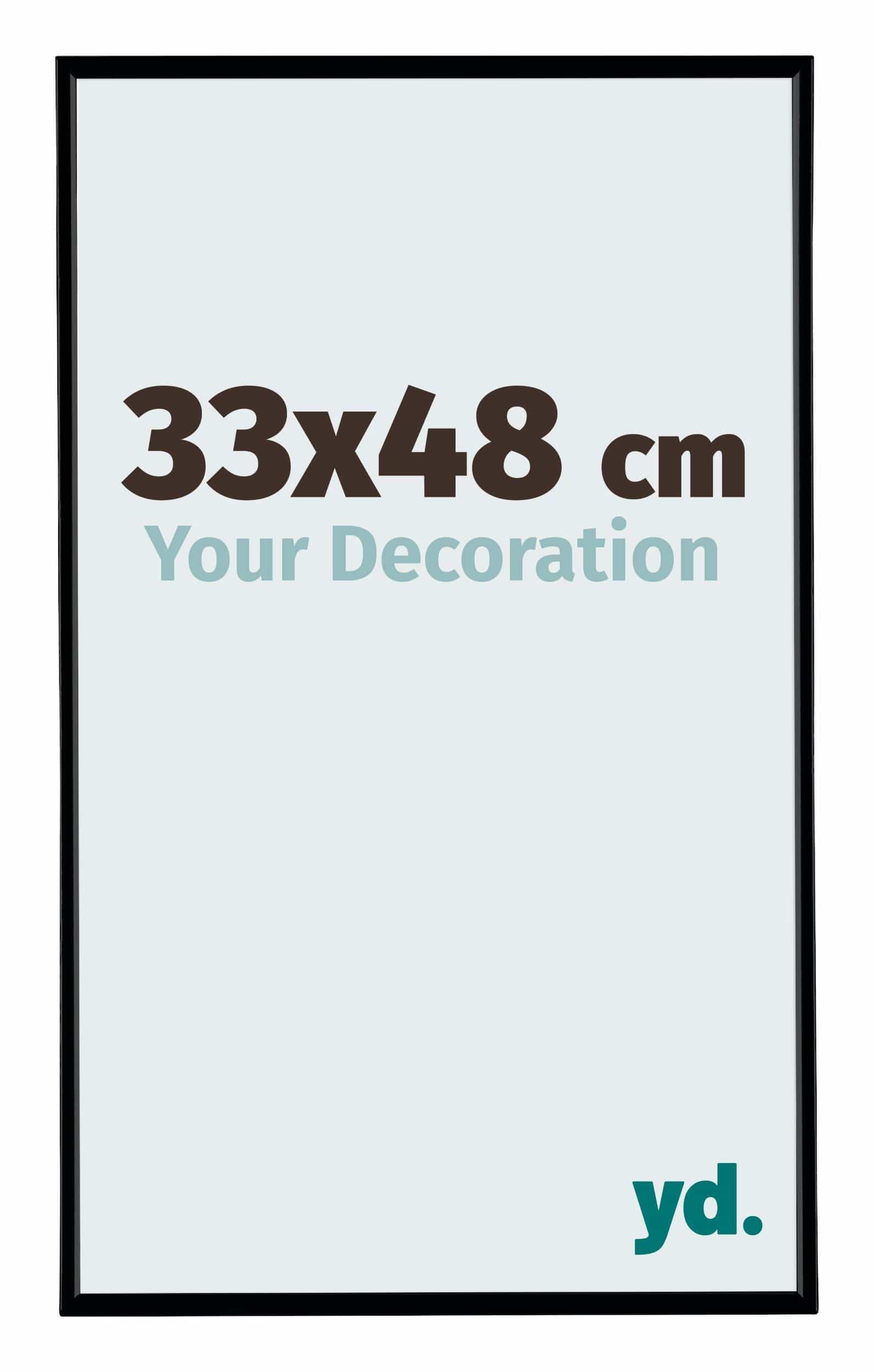 Your Decoration - Picture Frame 33x48 cm - Black Matte - Decorative Wall Frame in Plastic with Antireflection - Frame 33x48 - Evry โ image 1