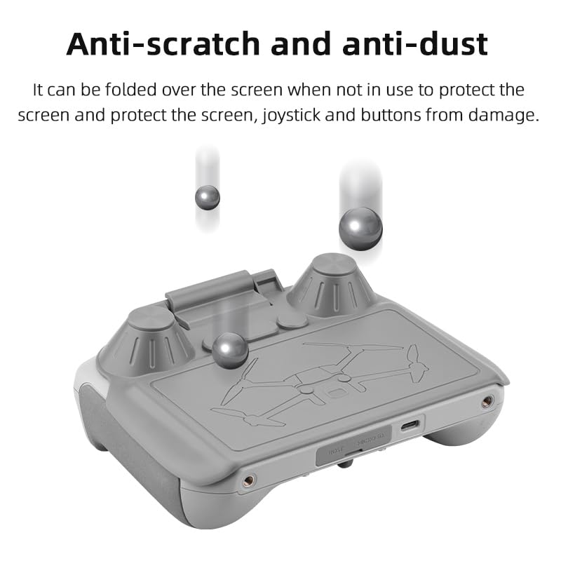 Paraluce Per Telecomando DJI RC1 / Mini 3 Pro | Schermo Parasole Con Ventilazione | Proteggi Schermo E Joystick
