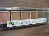 Wolfe 6 Color Palette/Face Paint Kit (Skinz)