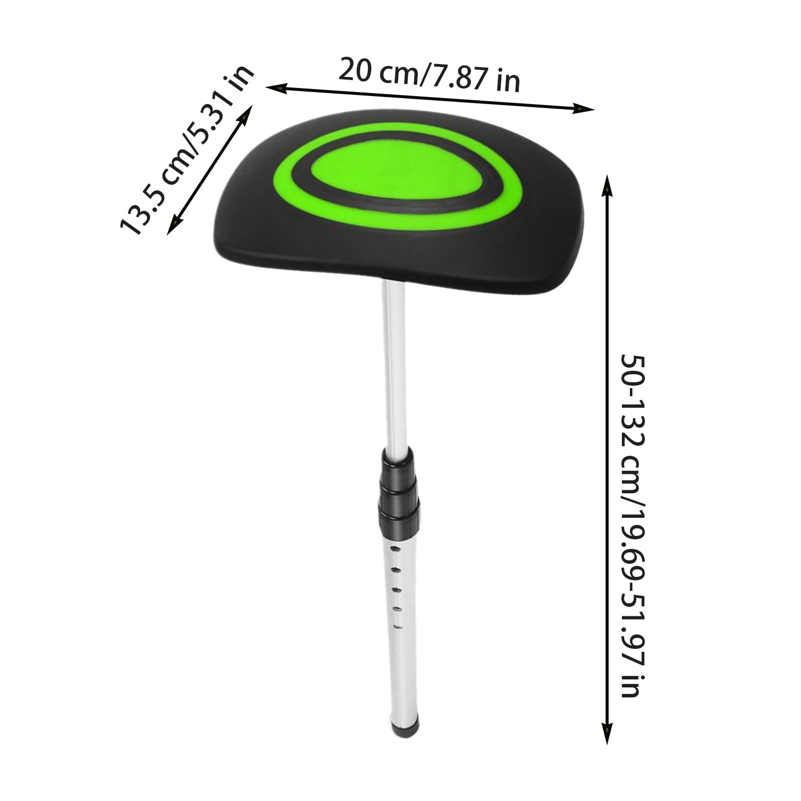 Brazo de Soporte para Viajes de Golf, Varilla Telescópica Refuerzo Equipo Deportivo, Incluye Funda, Amortiguación y Protección Deportiva para Hombre y Mujer