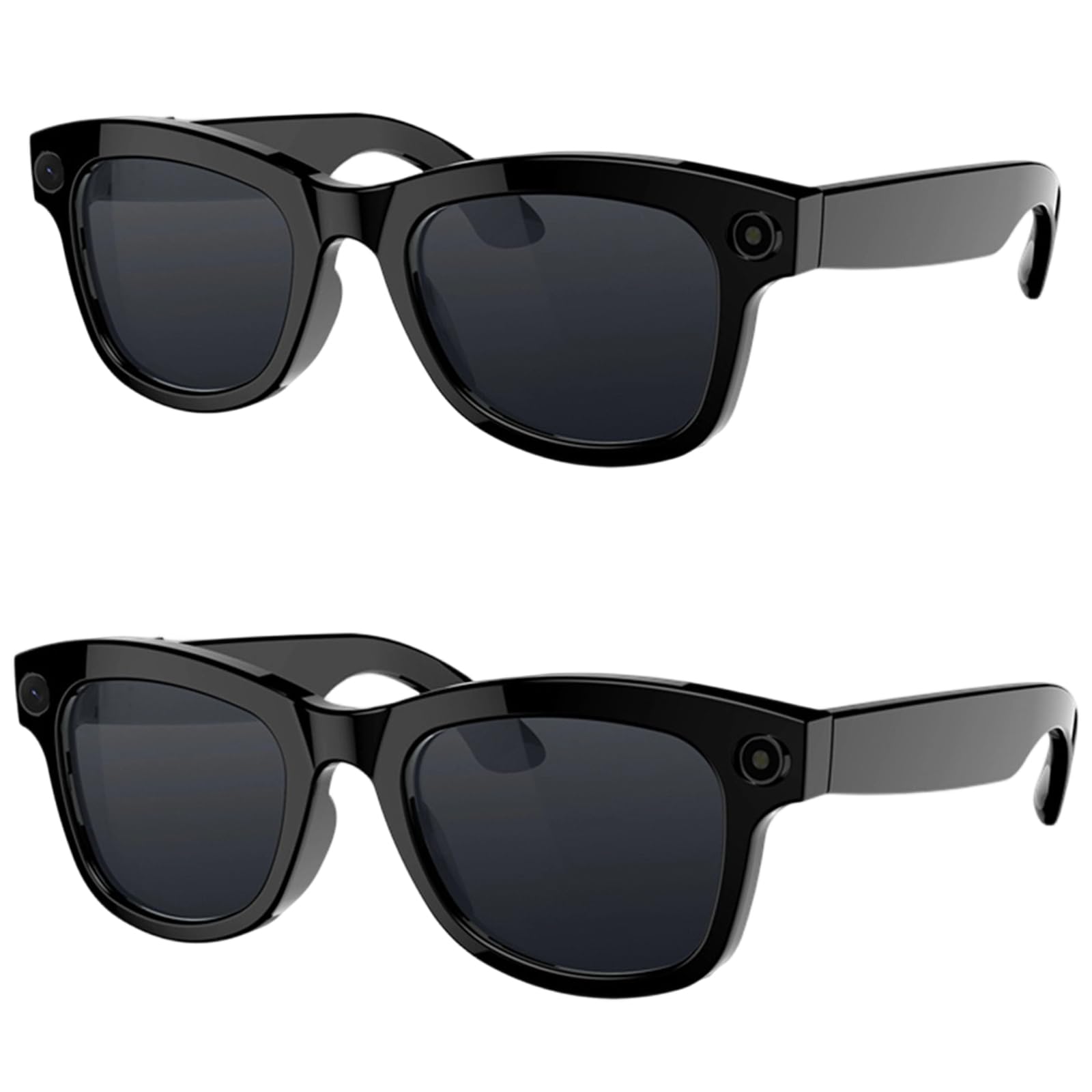 Upgraded AI Smart Glasses with Camera 8MP HD 1080P Video Recording and Photo Taking Translation Assistant Conversation for