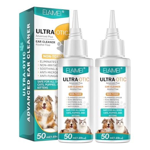 JSBNQRMZ Cuidado Auditivo para Perros,50ml x2 Ear Mite Drops,Ear Mite Drops,Dog and Cat Ear Cleaner,Dog Ear Ceaner,Stop Itching Remove Earwax,Clean,Deodorise,Eliminate Odours