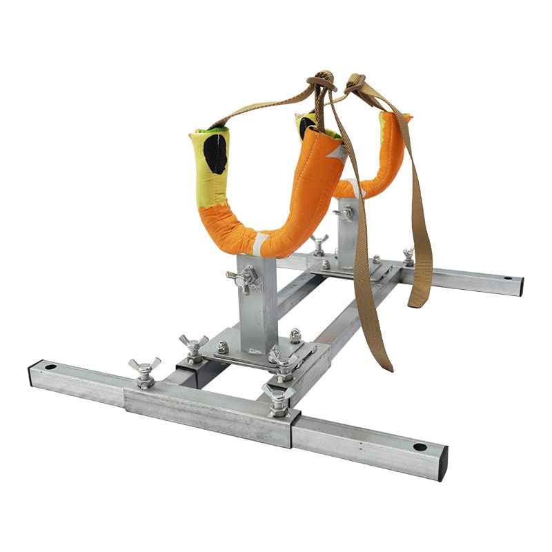 Sonorphine Dog Breeding Stand Stainless Steel Dog Breeding Stand Adjustable Height and Length Pet Fixed Bracket Dog Breeding Accessories Supplies Breeding (S)