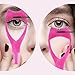 WLLHYF 3 Pack Mascara Shield Guard Makeup Eyelash Applicator Cosmetic Mascara Guide Separator Upper Lower Lash Comb Helper Tool Plastic Eyelashes Clean Brush Beauty Accesories (blue, pink, rose)
