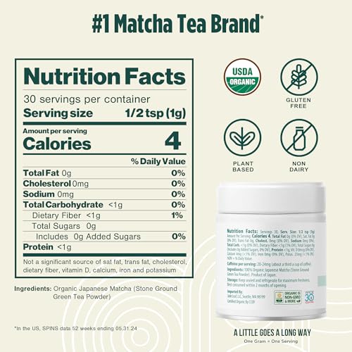 image for Jade Leaf Matcha Organic Ceremonial Grade Green Tea Powder - Barista E