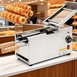 AityBuy Kaminkuchenofen, Kaminbrotmaschine, Grillofen Für Eistüten, Gewerblicher Waffeltüten-Bäcker, Maschine Zur Herstellung Von Kaminkuchen
