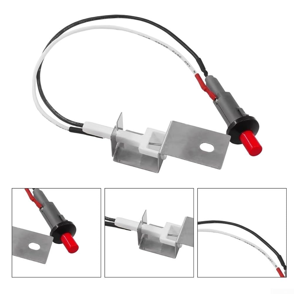 Kit de Encendido Electrónico para Weber Q100 Q200 Repuesto Botón Pulsador Barbacoa Gas 13x9cm