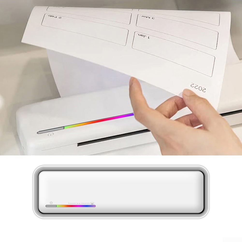 para mini Impresora De para bolsillo para a4 Recargable 2500mAh