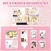 GuDoQi DIY Miniature Dollhouse Kit with Furniture and Music, Tiny House kit 1:24 Scale, Need to Assemble Around 30 Hours, Great Handmade Crafts Gift for Birthday, Christmas, Simple Life House