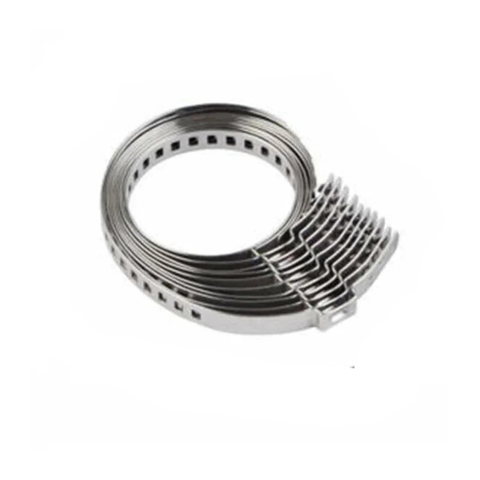 Lot de 12 colliers de serrage pour coffre de voiture en acier inoxydable 8