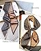Purse Scarf For Handbags Head Scarves For Women's Hair Bags Scarfs Long Skinny Scarves Fashion Silky For Headbands-A9
