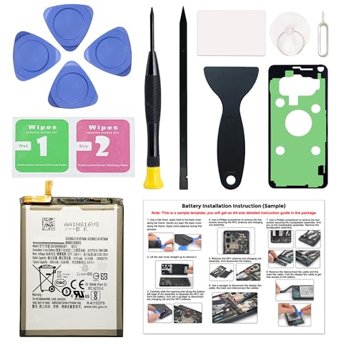 MAXSHARKS New Upgraded Battery for Galaxy Note 20, EB-BN980ABY Replacement Battery Compatible with Samsung Galaxy Galaxy Note 20, with Repair Tools & Instruction