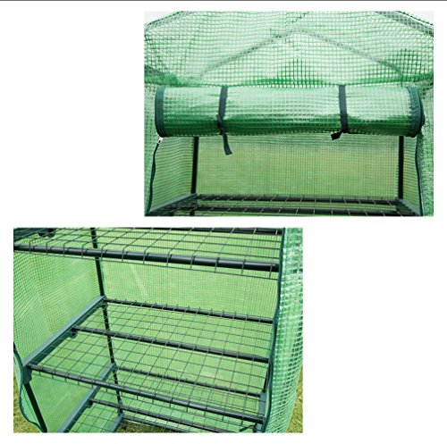 4 Tier Mini Portable Garden Greenhouse Plants Shed Hot House for Indoor and Outdoor - Thumbnail 7