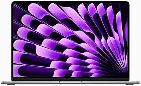Notebook MacBook Air (2023) Apple com chip M2: tela Liquid Retina de 15,3 polegadas, 16 GB de RAM, 512 GB de Memória Interna - Cinza-espacial