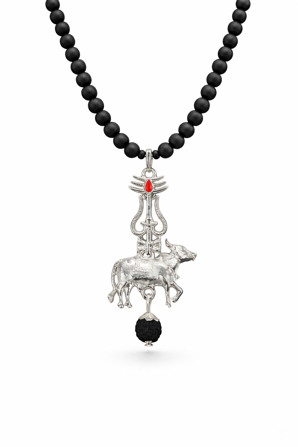 Gratify Karungali Mala 108 Beads with Shiva Trishul Pendant | Original Black Ebony Wood for Meditation, Protection & Energ... - Review, Price and Buying Guide
