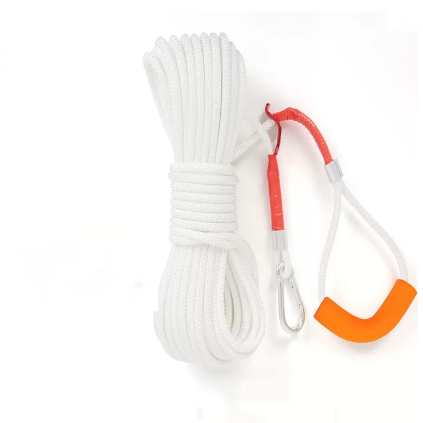 Cuerda de tendedero de 8 mm para exteriores, cuerda de lavado resistente, alambre de acero fuerte, núcleo interior de 5/10/15 m, tendedero portátil, resistente al viento, duradero para camping, viajes