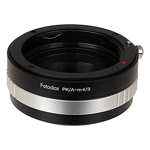 Fotodiox Lens Mount Adapter - Pentax K AF Mount (PK) SLR Lens to Micro Four Thirds (MFT M4/3) Mount Mirrorless Camera Body with