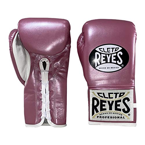 Cleto Reyes Boxhandschuhe für Kampfsport, 8-10 Unzen, Pink (Safetec), 8-Ounce Cover
