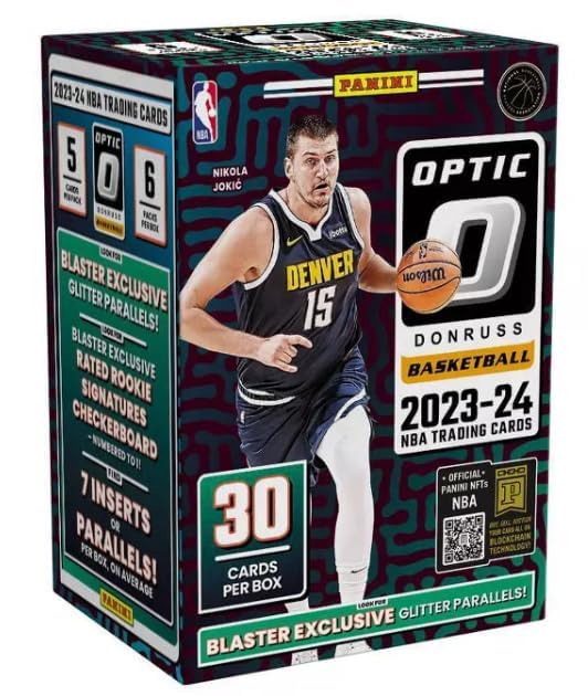 2023-2024 Donruss Optic Basketball Blaster Box - 30 Basketball Cards per Box