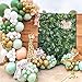 Sage Green Balloon Garland Kit, KISPATTI 103pcs Balloon Garland Arch Kit Olive Green White Gold Latex Balloons Set for Birthday Wedding Baby Shower Baptism Bridal Party Decorations