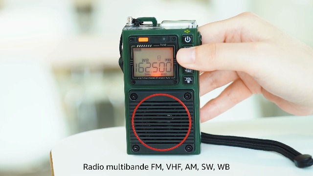 Retekess TR112 Radio FM AM Portable Radio, Amateur Récepteur Radio d'urgence, VHF MW SW WB AIR Band Radio,Télécommande Intelligente d'Application,Fonction Bluetooth,Alarme SOS Stéréo Basse 44 Retekess TR112 Radio FM AM Portable Radio, Amateur Récepteur Radio d'urgence, VHF MW SW WB AIR Band Radio,Télécommande Intelligente d'Application,Fonction Bluetooth,Alarme SOS Stéréo Basse 44