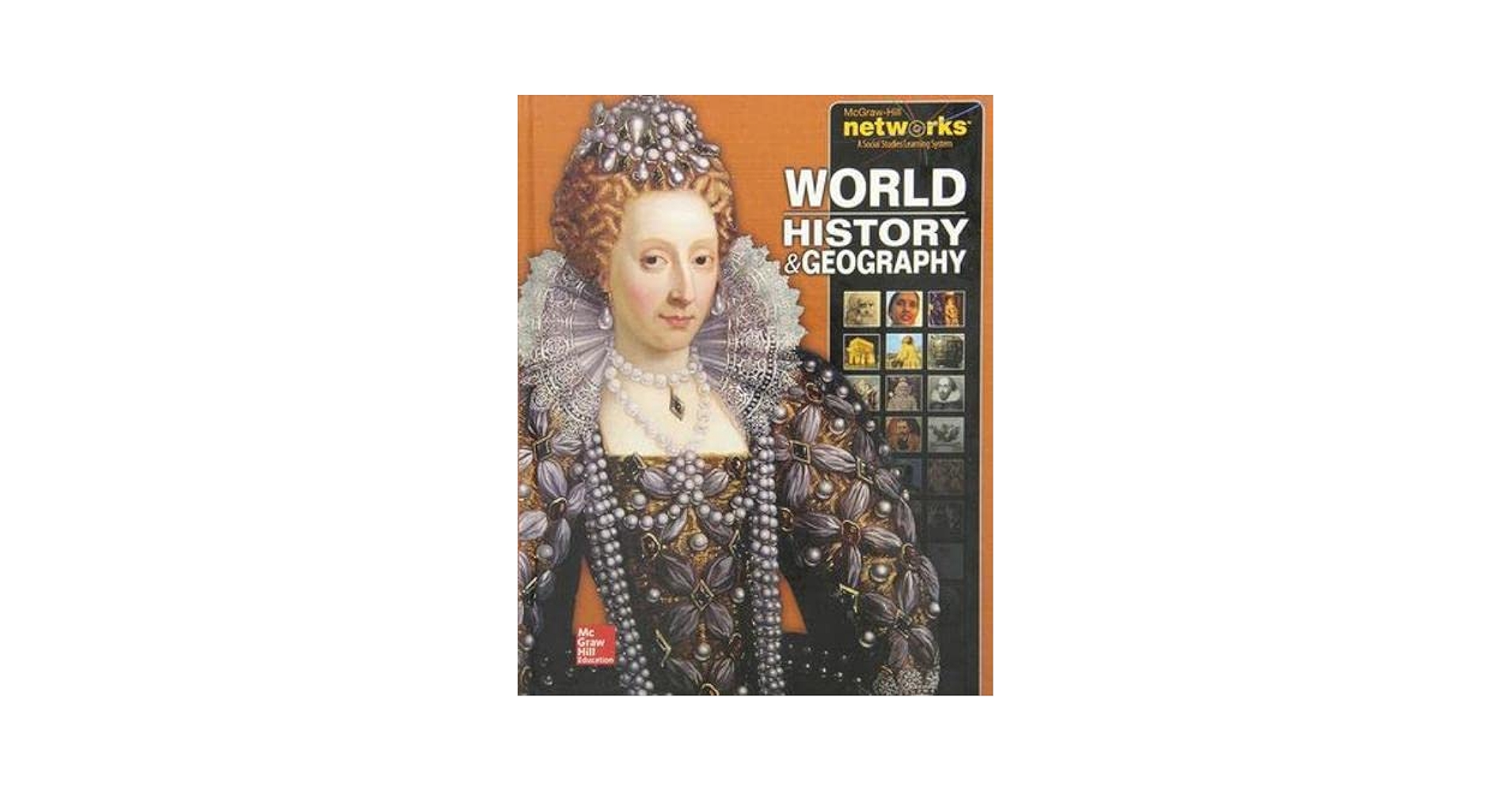 セールWORLD HISTORY National Geographic英英辞典 Glencoe World History by Jackson J. Spielvogel (Hardcover