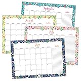 Sweetzer & Orange 2021 Calendar. 16 Month Desk Calendar 2021-April 2022 – Floral Border Monthly Planner, Daily Desk Pad Calendars for Home or Office Organization. 12 x 17 Desktop or Wall Calendar