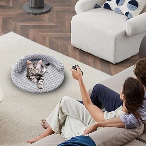 Tapis rafraîchissant pour chat antidérapant et matelas imperméable