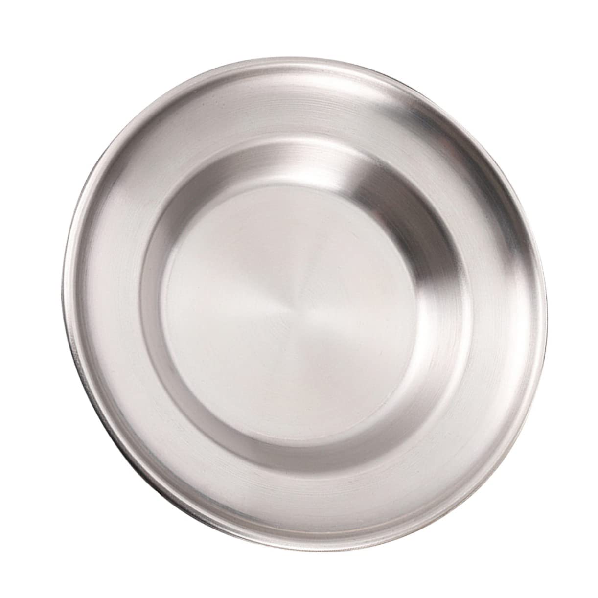 Unomor Stainless Steel Plate Snack Dish Versatile Pastry Platter Easy to Clean for Home Commercial