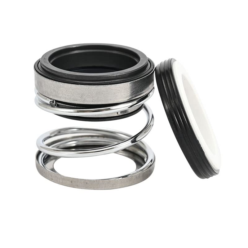 1pcs 108 Series Mechanical Shaft Seal for Water Pumps Compatible 8-30mm, NBR/FKM(15mm Wcwcfkm)