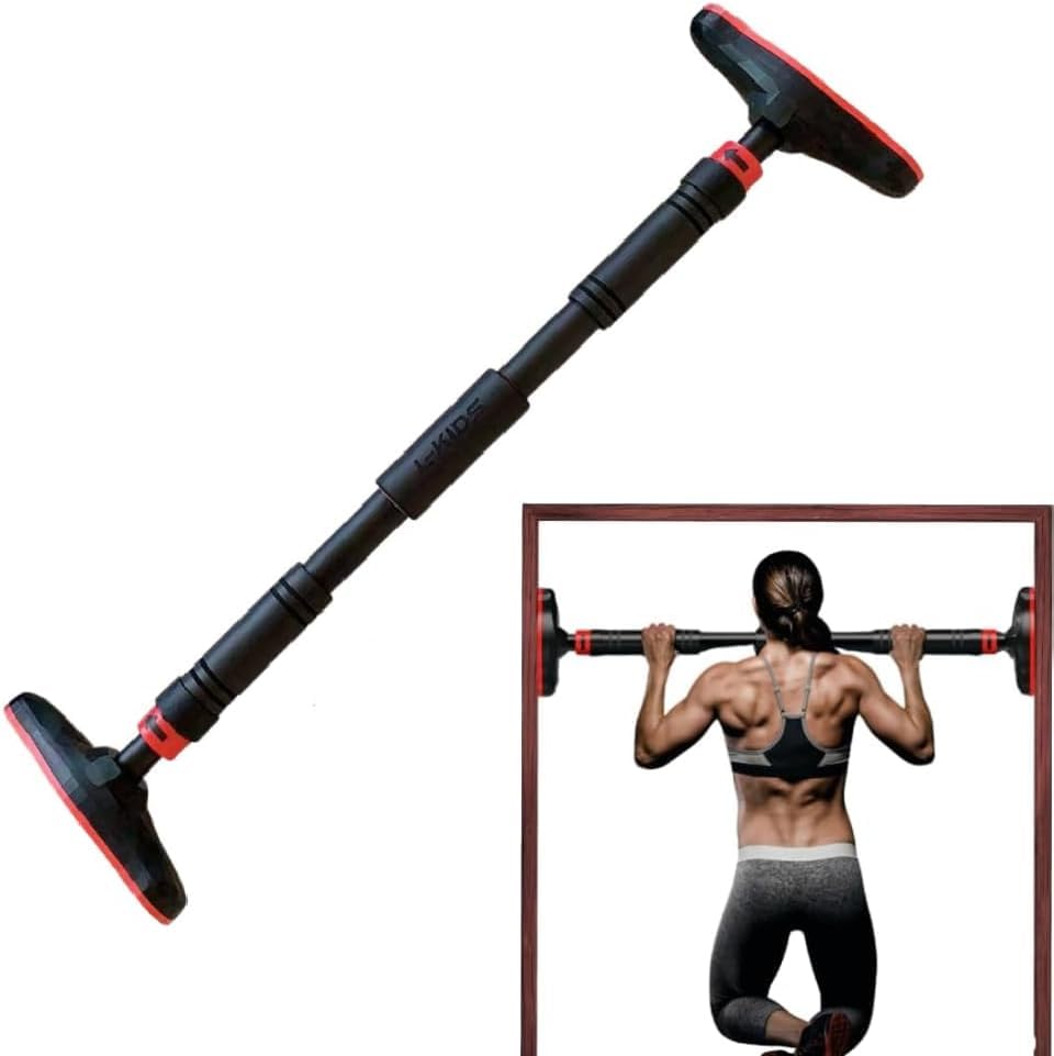 Japard Pull Up Bar for Doorway, Strength Training without Screws, Adjustable Door Frame 27