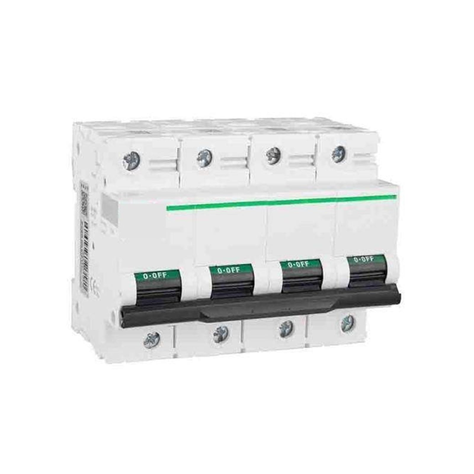 Disyuntor C120H 4P D125A con poder de corte de 10kA contra cortocircuitos 2