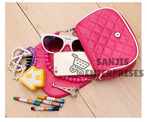 Sanjis Enterprise Baby Girl's Birthday Gift Combo: Cartoon Character Crossbody Hand Purse and 2 Beautiful Cartoon Pen Handbags - Shoulder Messenger, Phone Purse Wallet Sling Bag - Image 4 thumbnail