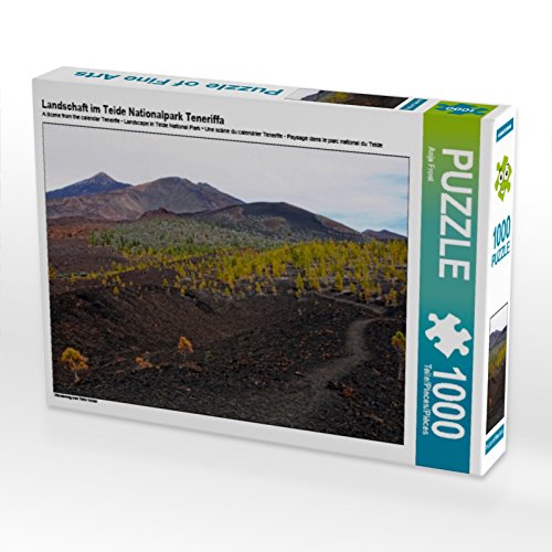 Preisvergleich Produktbild Landschaft im Teide Nationalpark Teneriffa 1000 Teile Puzzle quer