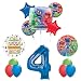 The Ultimate PJ MASKS 4th Birthday Party Supplies and Balloon decorations