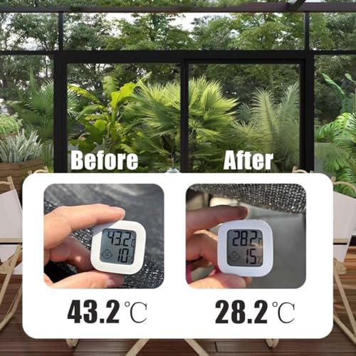 Filet d'ombrage haute résistance 4,5x7,5m anti-UV pour serre et jardin