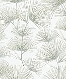 NextWall Pine Needles Peel and Stick Wallpaper (Aloe Green)