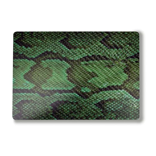 Carbon Fiber Laptop Skin Compatible with Surface Laptop 7 15" (2024) - Green Serpent - Premium 3M Vinyl Protective Wrap Decal Cover - Easy to Apply | Crafted in The USA by MightySkins