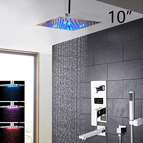 Ensemble de robinets de douche numériques pour un spa relaxant à la maison