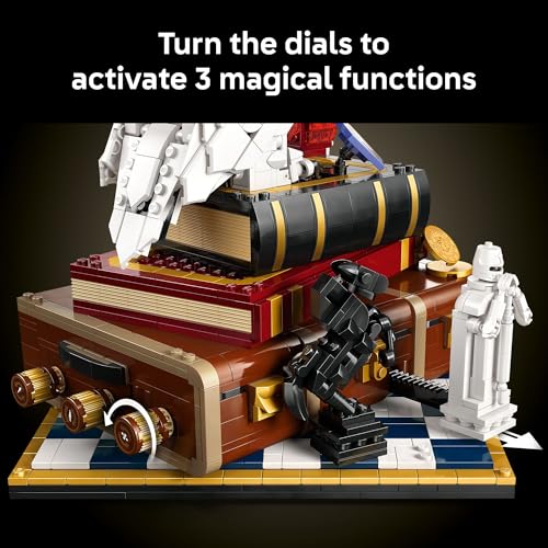 Image of LEGO Harry Potter Sorcerer's Stone - Collectors' Edition Building Set for Adults - DIY Craft Kit for Women & Men, Ages 18+ - Buildable Hedwig & 3 Minifigures - Gift Idea for Birthdays - 76466