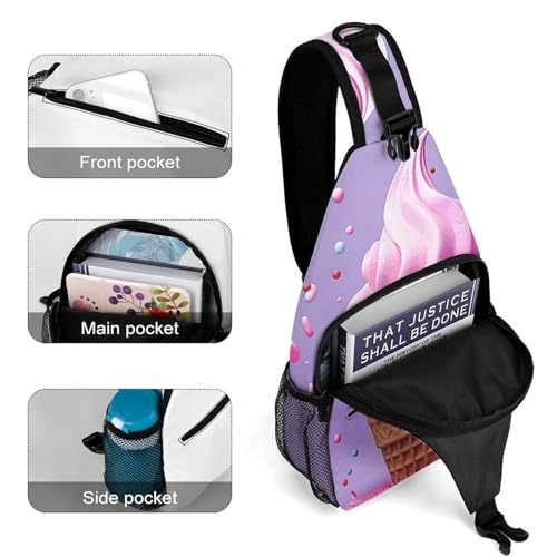 Bolso cruzado deportivo para viaje y senderismo miniatura 4