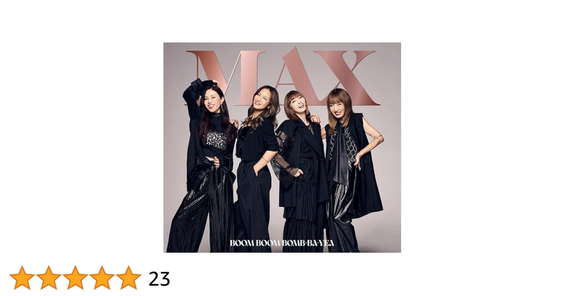 邦楽 MAX/BOOM BOOM BOMB-BA-YEA BOOM BOOM BOMB-BA-YEA - EP by MAX | Spotify